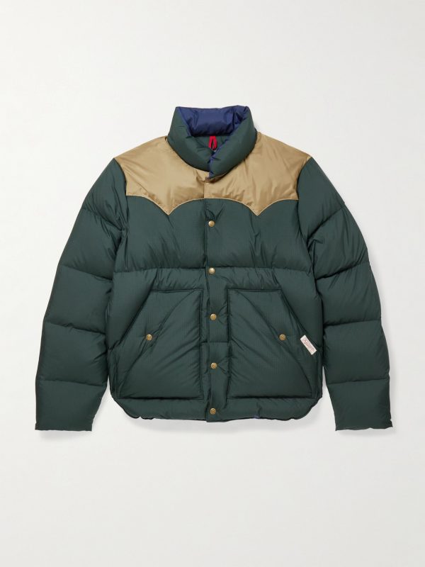 Polo Country Shell-Trimmed Quilted Recycled-Ripstop Jacket Polo Country Shell-Trimmed Quilted Recycled-Ripstop Jacket