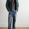 Polo Country Shell-Trimmed Quilted Recycled-Ripstop Jacket - OU Polo Country Shell-Trimmed Quilted Recycled-Ripstop Jacket - OU