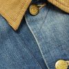 Polo Country Corduroy-Trimmed Denim Trucker Jacket - CU Polo Country Corduroy-Trimmed Denim Trucker Jacket - CU