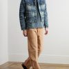 Polo Country Corduroy-Trimmed Denim Trucker Jacket - OU Polo Country Corduroy-Trimmed Denim Trucker Jacket - OU