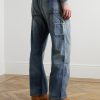 Polo Country Slim-Fit Straight-Leg Distressed Panelled Jeans - BK Polo Country Slim-Fit Straight-Leg Distressed Panelled Jeans - BK