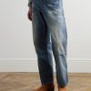Polo Country Slim-Fit Straight-Leg Distressed Panelled Jeans - FR Polo Country Slim-Fit Straight-Leg Distressed Panelled Jeans - FR