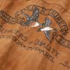 Polo Country Logo-Print Suede Jacket - E1