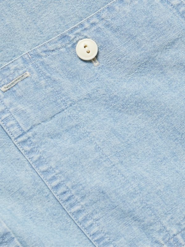 Polo Country Logo-Print Denim Shirt - CU Polo Country Logo-Print Denim Shirt - CU