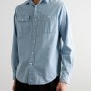 Polo Country Logo-Print Denim Shirt - FR Polo Country Logo-Print Denim Shirt - FR