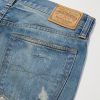 Polo Country Straight-Leg Distressed Patchwork Jeans - CU Polo Country Straight-Leg Distressed Patchwork Jeans - CU