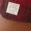 Polo Country Logo-Appliquéd Checked Leather-Trimmed Fleece and Wool Hat - CU