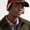 Polo Country Logo-Appliquéd Checked Leather-Trimmed Fleece and Wool Hat - E1