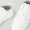 Gym Low Logo-Print Leather Sneakers - CU