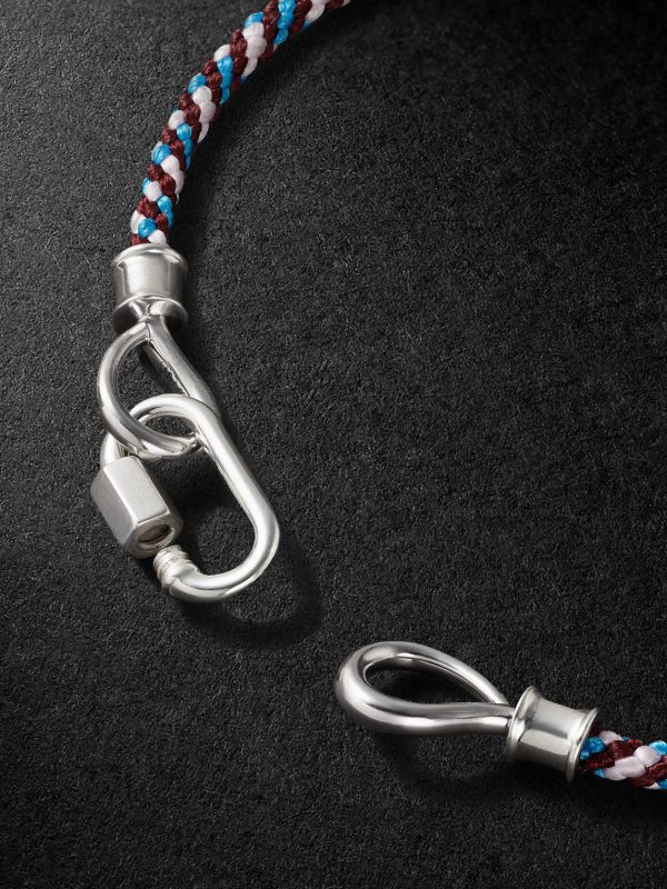 Babylock Sterling Silver and Dyneema Cord Bracelet - CU