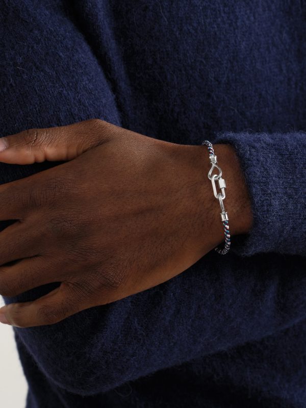 Babylock Sterling Silver and Dyneema Cord Bracelet - FR