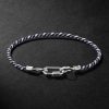 Babylock Sterling Silver and Dyneema Cord Bracelet