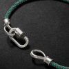 Babylock Sterling Silver and Dyneema Cord Bracelet - CU Babylock Sterling Silver and Dyneema Cord Bracelet - CU