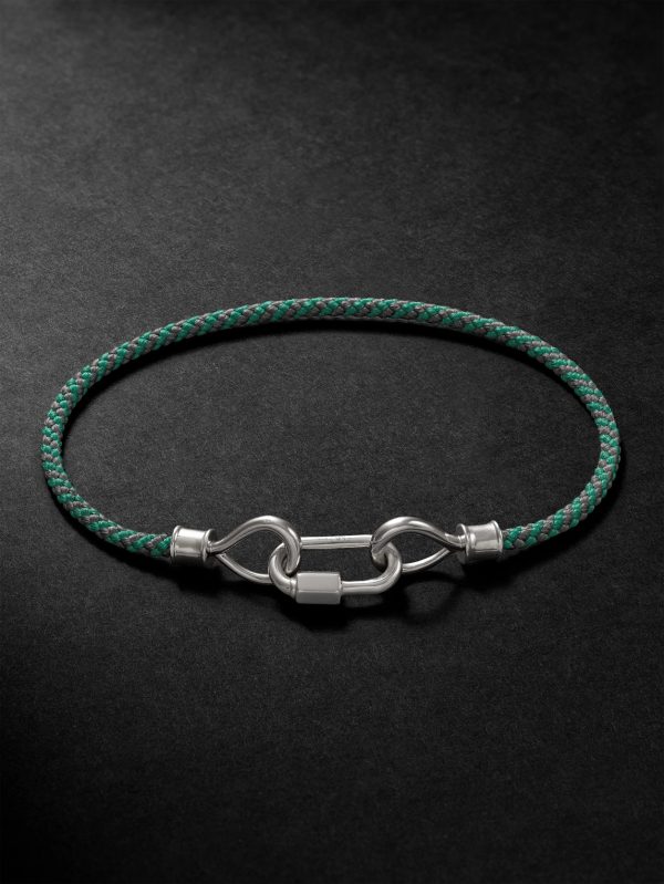 Babylock Sterling Silver and Dyneema Cord Bracelet Babylock Sterling Silver and Dyneema Cord Bracelet
