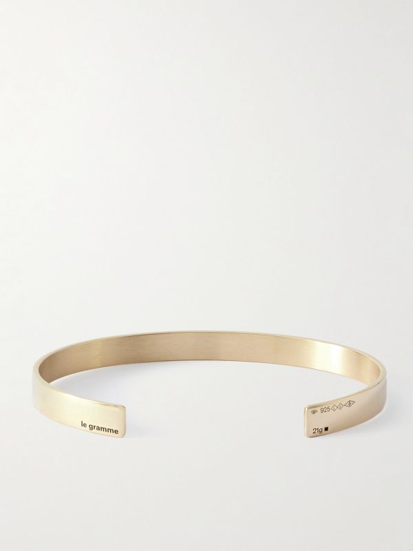 Le 21 18-Karat Gold Cuff - BK Le 21 18-Karat Gold Cuff - BK