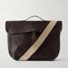 Lazard Full-Grain Leather Messenger Bag Lazard Full-Grain Leather Messenger Bag