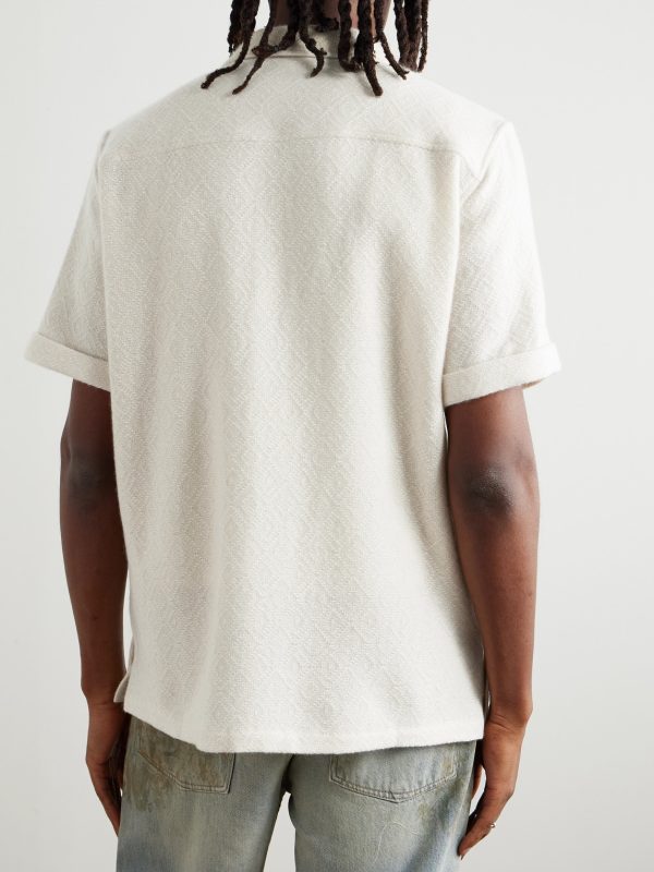 Cashmere-Jacquard Shirt - BK Cashmere-Jacquard Shirt - BK