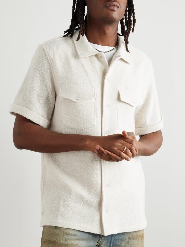 Cashmere-Jacquard Shirt - FR Cashmere-Jacquard Shirt - FR