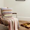 Rainbow Fringed Embellished Cashmere Blanket - OU Rainbow Fringed Embellished Cashmere Blanket - OU