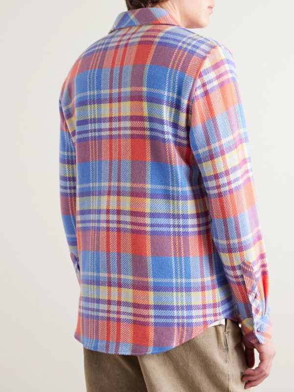 Creator Checked Cashmere Shirt - BK