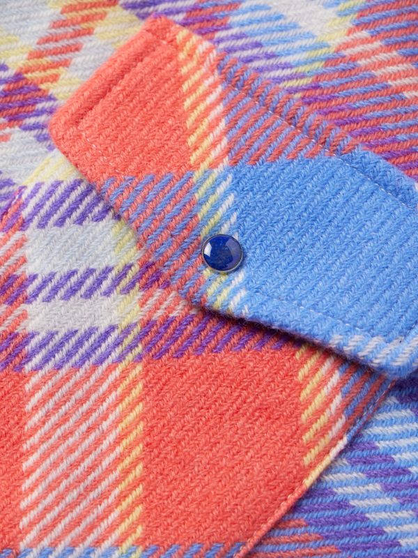 Creator Checked Cashmere Shirt - CU