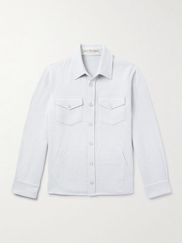 Explorer Cashmere and Cotton-Blend Twill Jacket Explorer Cashmere and Cotton-Blend Twill Jacket