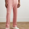 Wanderer Tapered Embellished Cashmere Trousers - FR Wanderer Tapered Embellished Cashmere Trousers - FR