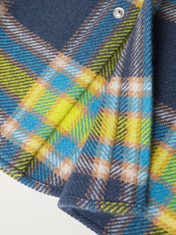 Explorer Checked Cashmere Shirt - E1 Explorer Checked Cashmere Shirt - E1