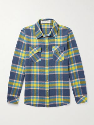 Explorer Checked Cashmere Shirt Explorer Checked Cashmere Shirt