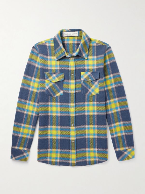Explorer Checked Cashmere Shirt Explorer Checked Cashmere Shirt