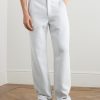 Explorer Straight-Leg Cashmere and Cotton-Blend Twill Trousers - FR Explorer Straight-Leg Cashmere and Cotton-Blend Twill Trousers - FR