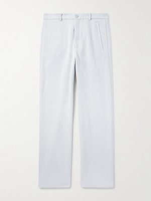 Explorer Straight-Leg Cashmere and Cotton-Blend Twill Trousers Explorer Straight-Leg Cashmere and Cotton-Blend Twill Trousers