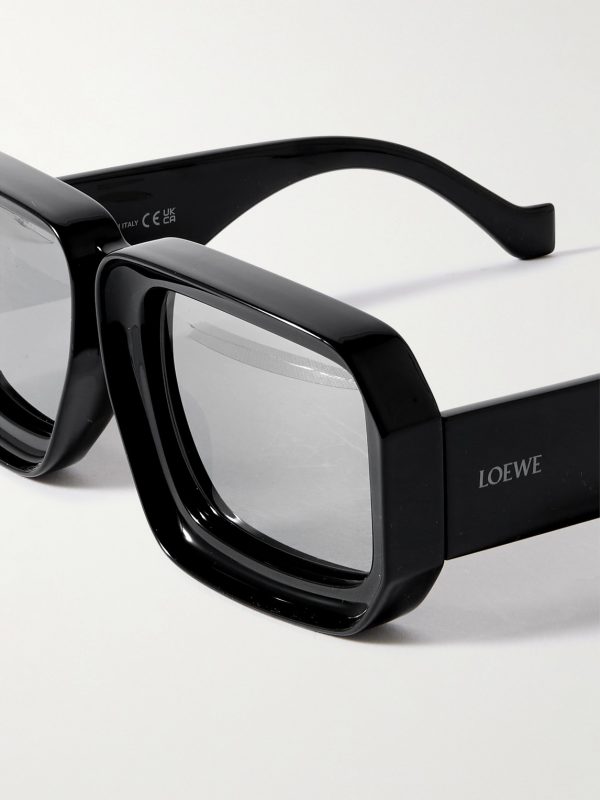 + Paula's Ibiza Signature Black Mask Acetate Sunglasses - CU + Paula's Ibiza Signature Black Mask Acetate Sunglasses - CU