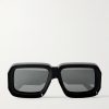 + Paula's Ibiza Signature Black Mask Acetate Sunglasses + Paula's Ibiza Signature Black Mask Acetate Sunglasses