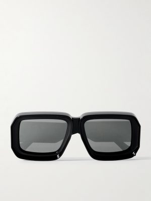 + Paula's Ibiza Signature Black Mask Acetate Sunglasses