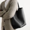 N/S Large Park Full-Grain Leather Tote Bag - OU