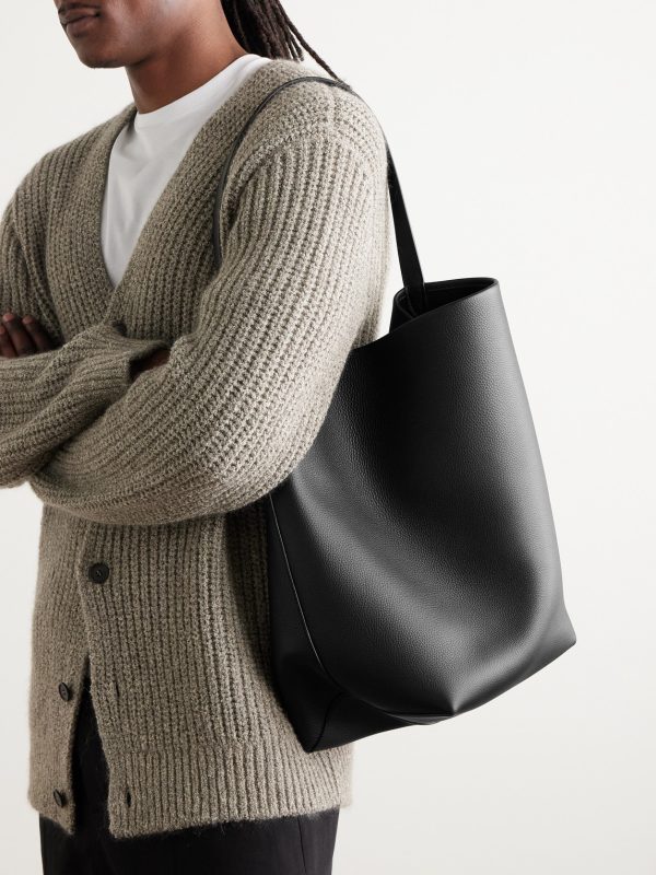 N/S Large Park Full-Grain Leather Tote Bag - OU