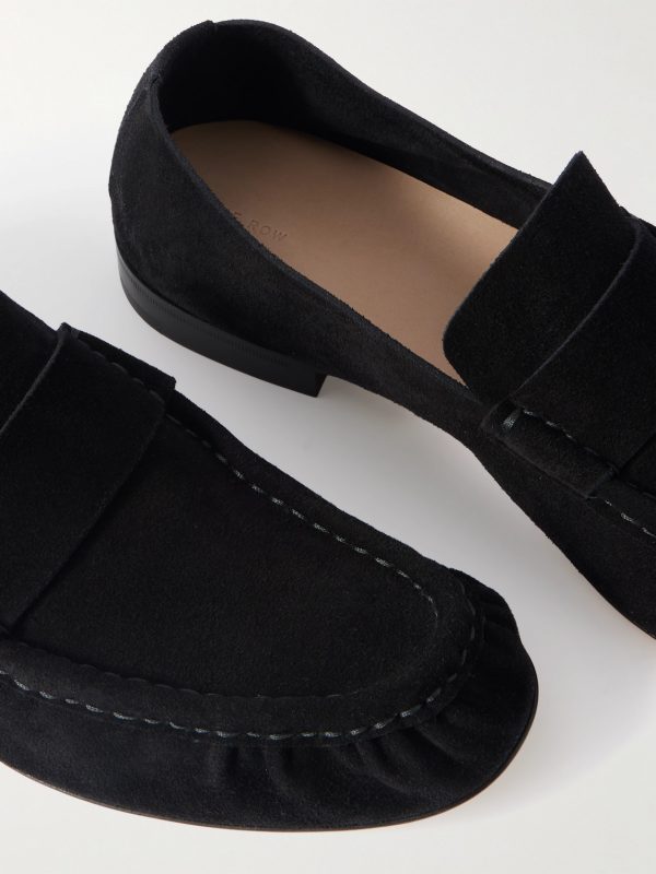 Soft Moccasin Suede Loafers - CU