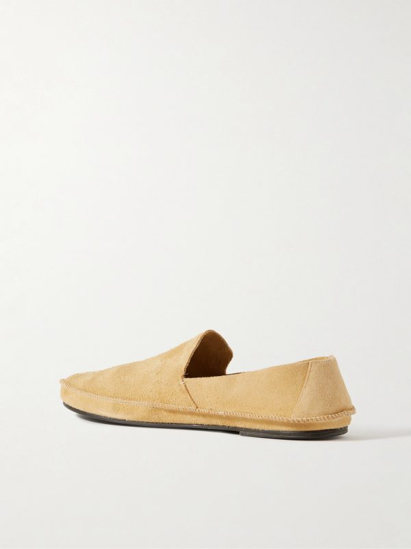 Tyler Textured-Leather Loafers - BK