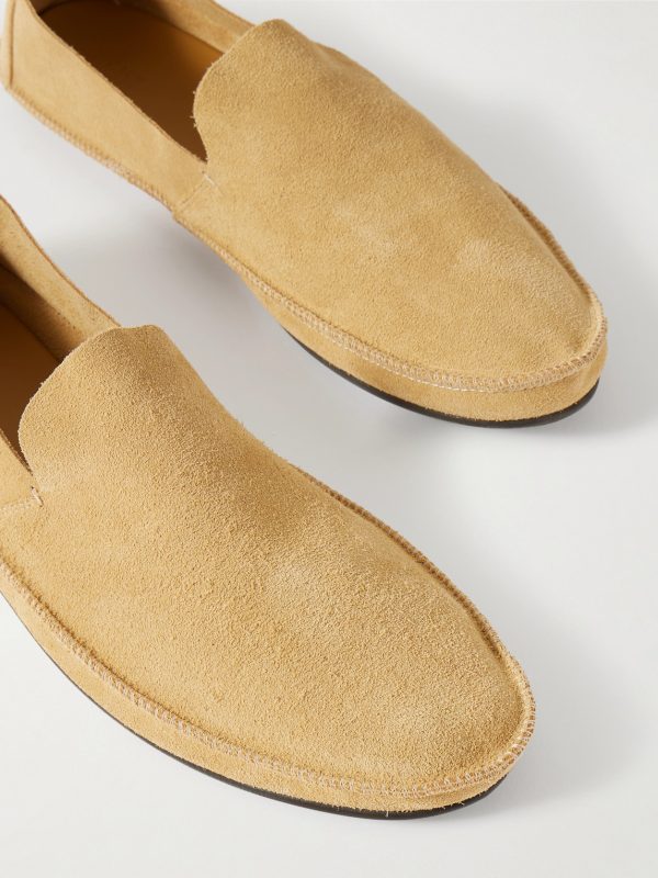 Tyler Textured-Leather Loafers - CU