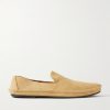 Tyler Textured-Leather Loafers