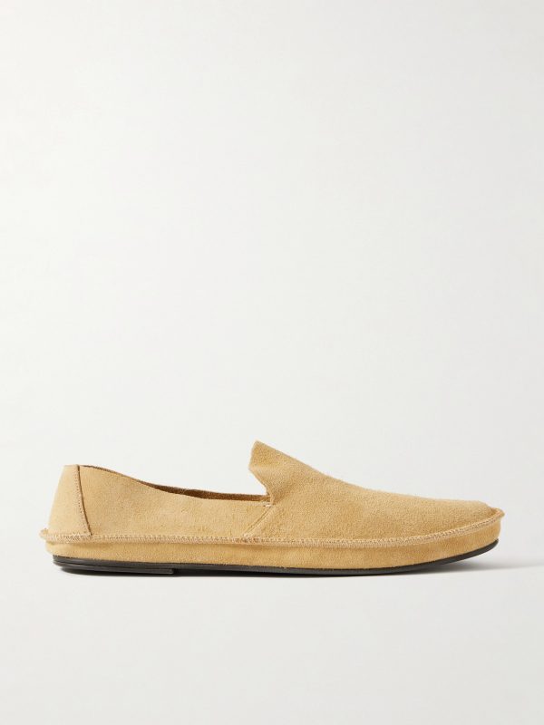 Tyler Textured-Leather Loafers