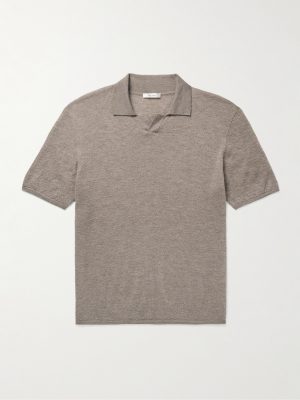 Isao Top Cashmere Polo Shirt Isao Top Cashmere Polo Shirt