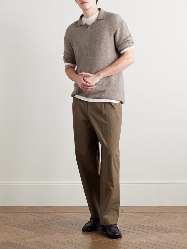 Isao Top Cashmere Polo Shirt - OU