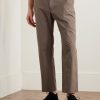Lerio Straight-Leg Cotton-Poplin Trousers - FR Lerio Straight-Leg Cotton-Poplin Trousers - FR