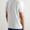 American Script Logo-Embroidered Organic Cotton-Jersey T-Shirt - BK American Script Logo-Embroidered Organic Cotton-Jersey T-Shirt - BK
