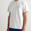 American Script Logo-Embroidered Organic Cotton-Jersey T-Shirt - FR American Script Logo-Embroidered Organic Cotton-Jersey T-Shirt - FR