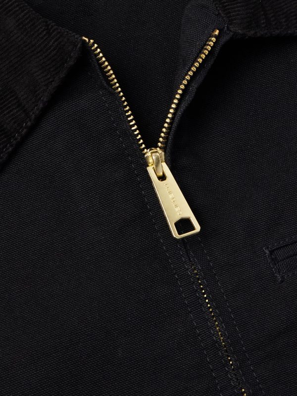 Detroit Corduroy-Trimmed Organic Cotton-Canvas Jacket - CU Detroit Corduroy-Trimmed Organic Cotton-Canvas Jacket - CU