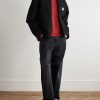 Detroit Corduroy-Trimmed Organic Cotton-Canvas Jacket - OU Detroit Corduroy-Trimmed Organic Cotton-Canvas Jacket - OU