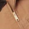 Detroit Corduroy-Trimmed Organic Cotton-Canvas Jacket - CU